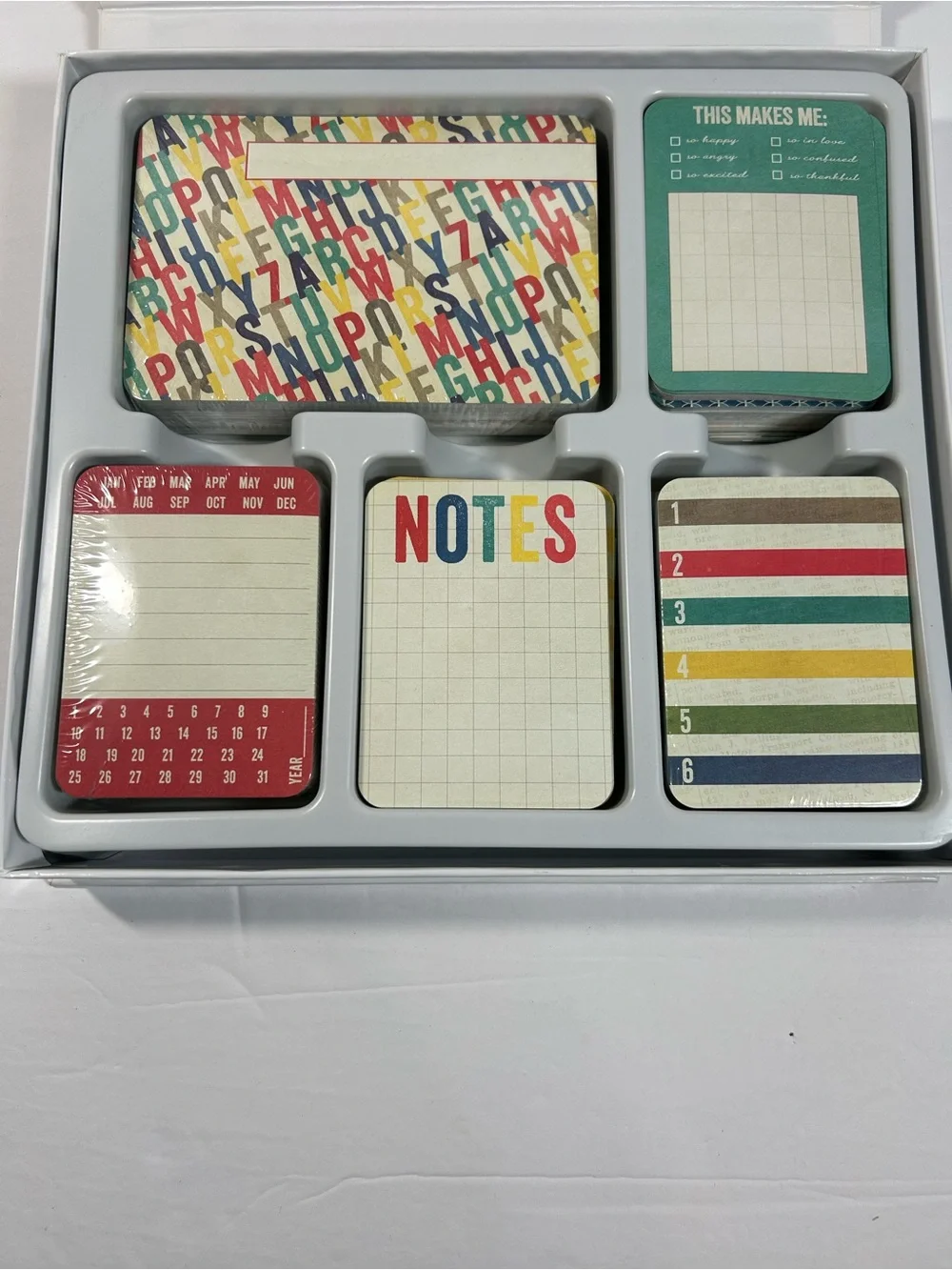 Becky Higgins Project Life Cards Scrapbook Card Set Azure Edition Core Kit